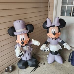 Disney Mickey And Minnie Mouse Halloween Inflatables